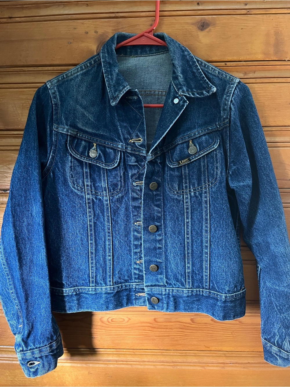 Women’s Lee Classic Blue Denim Jacket - Retro Trucker Style